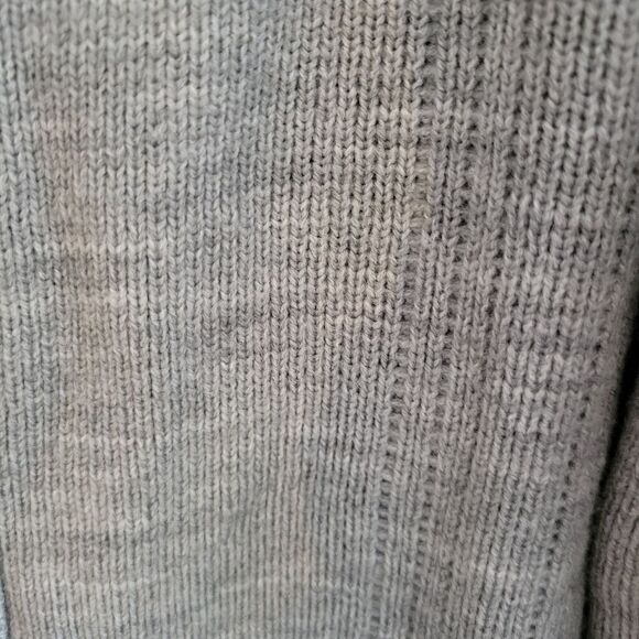 J.Blair sweater button front men's large gray Pre-owned - Picture 4 of 6